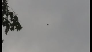 Watch Two Black UFOs Captured Flying Over Chicago, Illinois. May 19, 2019