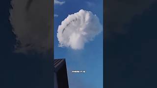Watch Massive Vessel Cloaked by Clouds ☁️? #uap #shorts @Thirdphaseofmoon