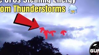 Watch Are UFOs Harnessing Energy From Thunderstorms? Video Shows Objects In Storm