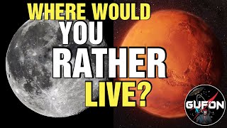 Watch If You Had To Choose A New Home, The Moon or Mars? - Current Events & Ad Libs
