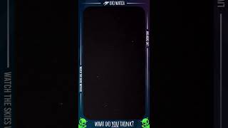 Watch Did we just capture a UFO / UAP -  Look close at the fast moving flashing 'star'... #ufo #uap