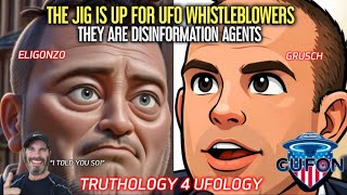 Watch The Jig Is Up! UFO Whistleblowers Who Seem To Double As Disinformation Agents