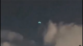 Watch Circular Shaped UFO With Green Lights Sighted Over Chennai, India. August 19, 2024