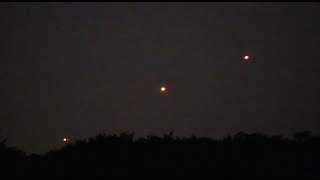 Watch UFO Sighting with Red Formation Lights in Germany - FindingUFO