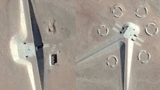 Watch Mysterious Structure & Possible Underground Base in Desert (Cairo) Egypt (Google Earth) - FindingUFO