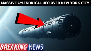 Watch De-Classified UFO Evidence! HUGE UFO Over New York City!