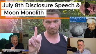 Watch July 8th Disclosure Speech & Moon Monolith