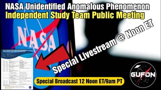 Watch SPECIAL! NASA Unidentified Anomalous Phenomenon Hearing LIVE!