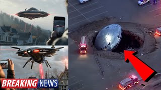 Watch BREAKING NEWS! UFO/UAP/DRONE Just Crashed In New Jersey! CRAZY Footage JUST IN!