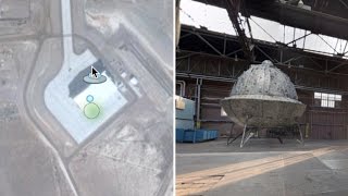 Watch UFO Craft Discovered at Area 51 Hangar on Google Maps (NOT REAL) - FindingUFO