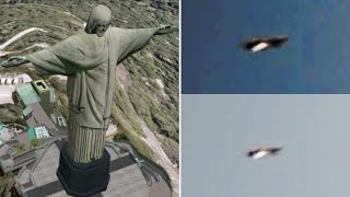 Watch UFO Found on Google Earth in (Cemetery) Rio de Janeiro, Brazil Near Christ Statue - FindingUFO