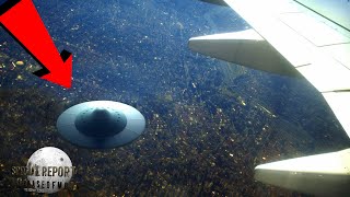 Watch They're Not Hiding! 1500FT Cylindrical UFO Flanking Commercial Airliner! 2021