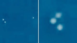 Watch Multiple UFOs with Glowing Triangle Formation Lights over Coachella, California - FindingUFO