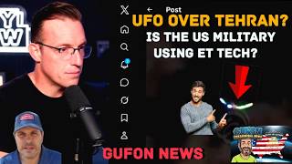 Watch Did Trump Release ET Craft Over Tehran? Semi-Circle Of Colored Lights Witnessed!
