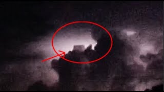 Watch Cube Shaped UFO Filmed During Silent Lightning Storm Over Vineland, New Jersey. September 28, 2021