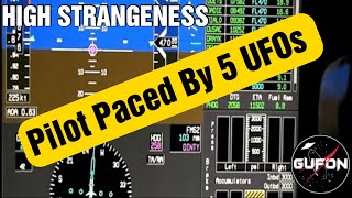 Watch Retired F18 Pilot Witnessed 5 UFOs Pacing Him - High Strangeness