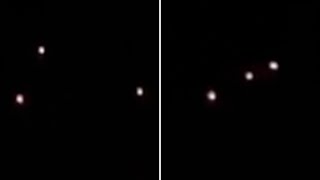 Watch Triangle UFO Craft with Bright Orange Lights over South Carolina - FindingUFO