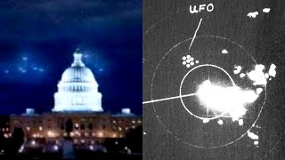 Watch The Mass Fleet Encounter of UFOs over Washington D.C. Capital (1952) - FindingUFO