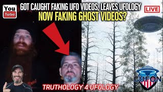 Watch He Got Caught Faking UFO Videos, Now He's Faking Ghost Videos?