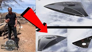 Watch HUGE Black Triangle UFO RATTLES Arizona!! BUCKLE-UP! 2022