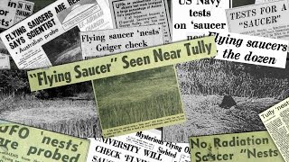 Watch The Mysterious Tully Australia Saucer Nest UFO Incident from 1966 (Declassified File) - FindingUFO