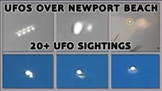 Watch UFO Sighting with Morphing ORBS & CIGAR UFO SWARM! - FindingUFO