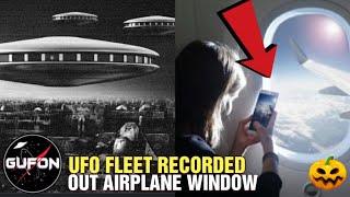 Watch WOW! Fleet Of UFOS Recorded From Airplane Window - Michael Shraat & Jim Goodall Examine Video!