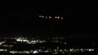 Watch Stunning Seven Bright UFOs Leave Witnesses Amazed over Vista (California) - FindingUFO