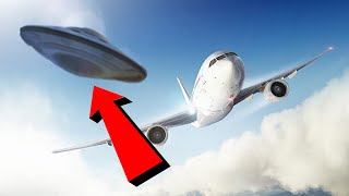 Watch Major Airliner And UFO Near Collision! What The Heck Is It? 2021