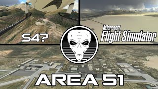 Watch Area 51 lets look for S4 in Microsoft Flight Simulator