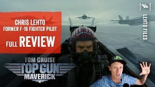 Watch Top Gun Maverick Review Video by former F16 fighter pilot - *SPOILERS!