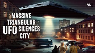 Watch Massive Triangular UFO Over City: Eyewitnesses & Photographic Proof!