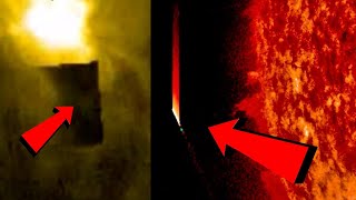 Watch MASSIVE Otherworldly Craft Harvesting ENERGY From The SUN? NASA What's Really Happening?