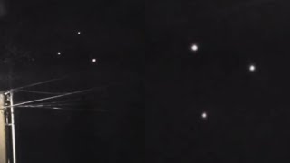 Watch Stunning Bright UFOs in Triangular Formation Hovering over Burien (Washington) - FindingUFO