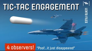 Watch Reenactment of the Famous TIC TAC Visual Engagement