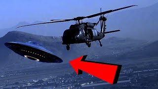 Watch Military Helicopter Chases UFO! You Won't Believe What You See! 2022