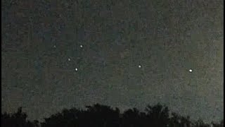 Watch Group Of UFO Orbs Filmed Flying Over Houston, Texas. June 27, 2020