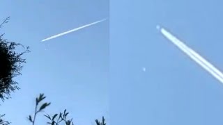 Watch Fast Moving UFO Filmed Flying Side by Side Airplane over Glasgow (Kentucky) - FindingUFO