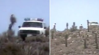 Watch Cammo Dudes Filmed from Short Distance at Area 51 Border Line in 2000 - FindingUFO