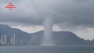 Watch Huge Waterspout Filmed At Penang Island, Malaysia. April 1, 2019