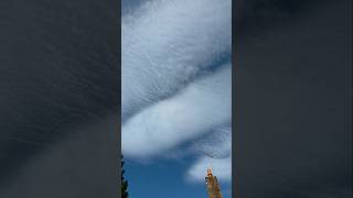 Watch Looking for UFOs, and then I saw this... #clouds #sky #shorts ##ufo