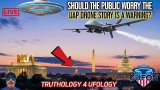 Watch Are The UAP Drone Incursions A Warning We Are Missing? - GUFON Dives Into Drama