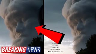 Watch GOD Like FACE APPEARS IN CLOUDS? UFO SWARMS THE WORLD!