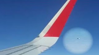 Watch Disc Shaped UFO Filmed By Passenger During Air India Flight From New Delhi To Riyadh