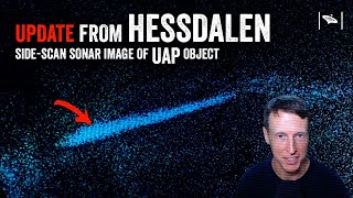 Watch Side-Scan Sonar IMAGE of Unknown Object bottom Lake Djupsjøen, Norway