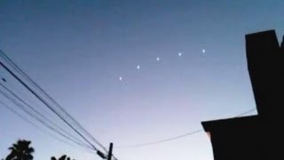 Watch UFO Sighting with Bright Lights over California During Night - FindingUFO