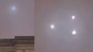 Watch Triangular Shaped UFO With Bright Lights Sighted Over Downtown Toronto