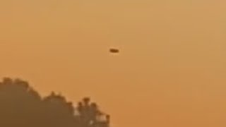 Watch Black UFO Cruising The Morning Sky Over Las Vegas. June 26, 2023