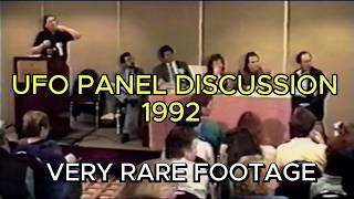 Watch UFO Panel Discussion 1992 (VERY RARE FOOTGE) - Vladimir Terziski & Linda Howe - Plus More Guests.