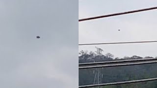 Watch Is That A Flying Saucer? Large Black UFO Filmed over Campo Grande in Rio de Janeiro, Brazil